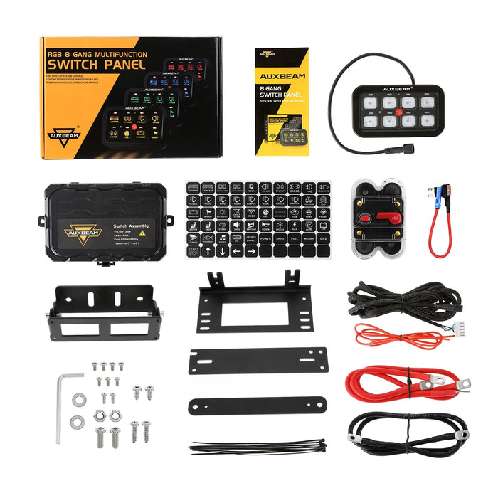 AR-800 RGB Switch Panel with APP with support for Toggle/ Momentary/ Pulsed Modes