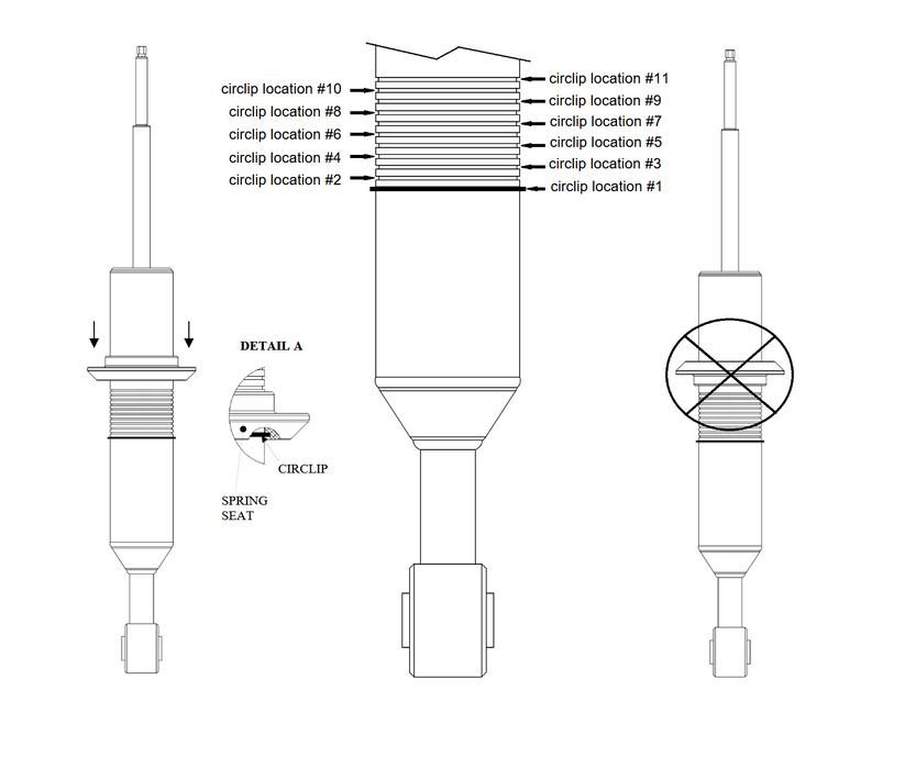 Bilstein 6112 Series Off Road Shocks For 2005 - 2023 Tacoma / 2003 - 2009 4Runner/ 2003 - 2009 Gx470 / 07-09 Fj Cruiser