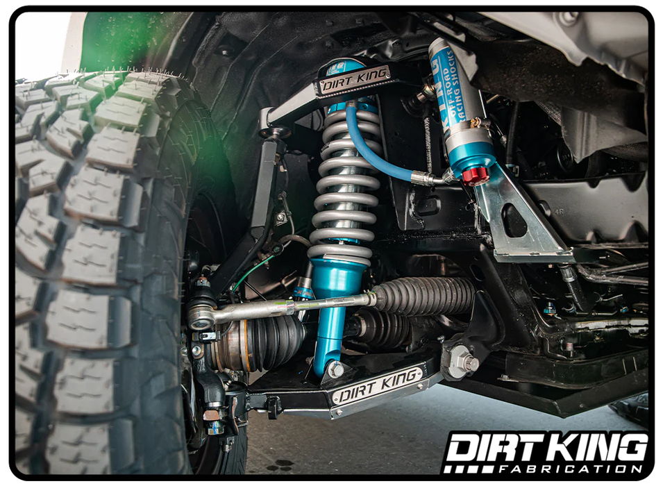 Dirtking Square Heim Upper Control Arms UCA, 2003+ 4Runner 2/4WD