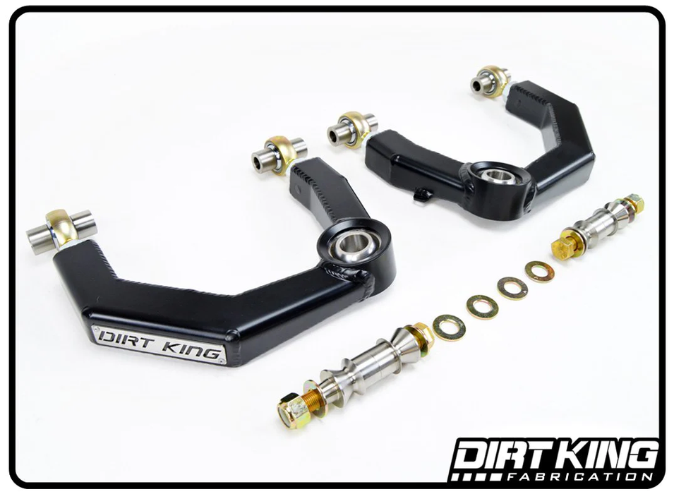 Dirtking Square Heim Upper Control Arms UCA, 2003+ 4Runner 2/4WD