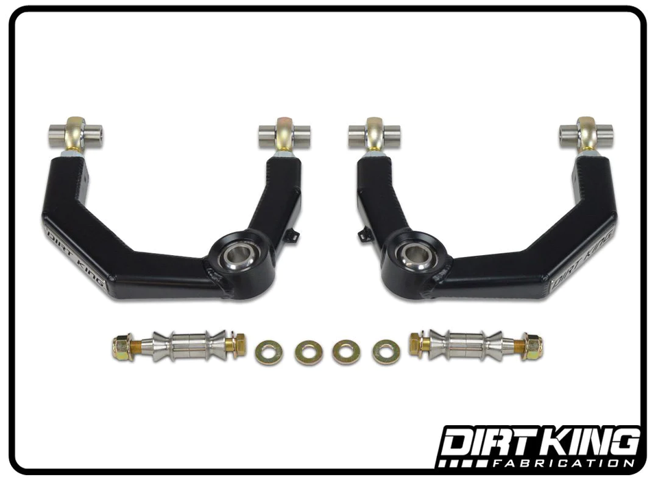 Dirtking Square Heim Upper Control Arms UCA, 2003+ 4Runner 2/4WD